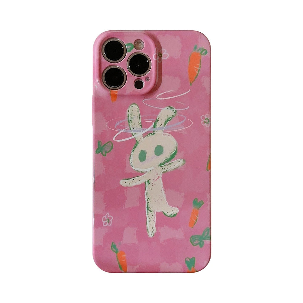 Spinning Bunny Rabbit Phone Case