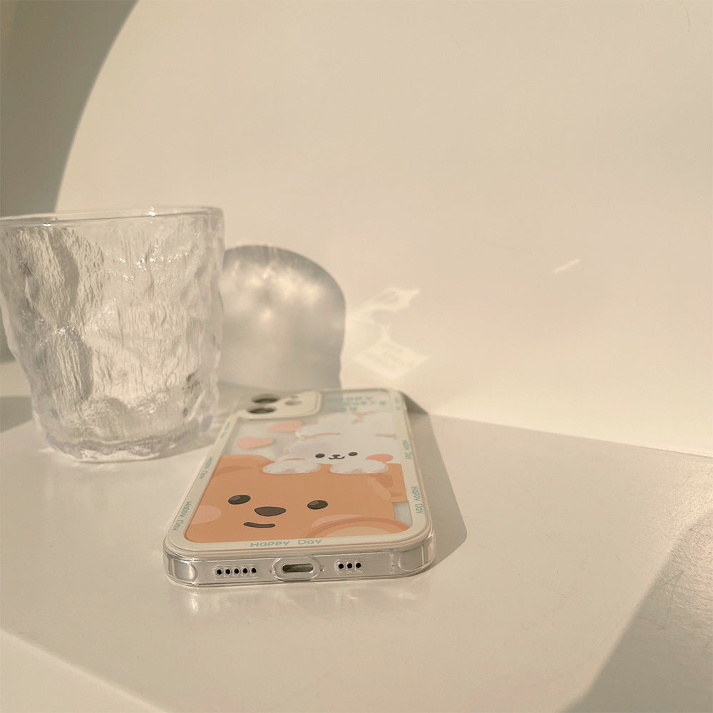 Retro Bear & Bunny Phone Case - Zinkiee