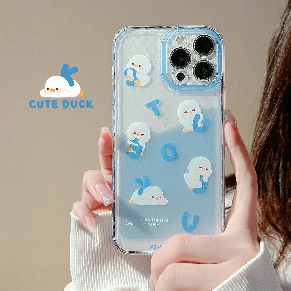 Cute Cartoon Duck Phone Case