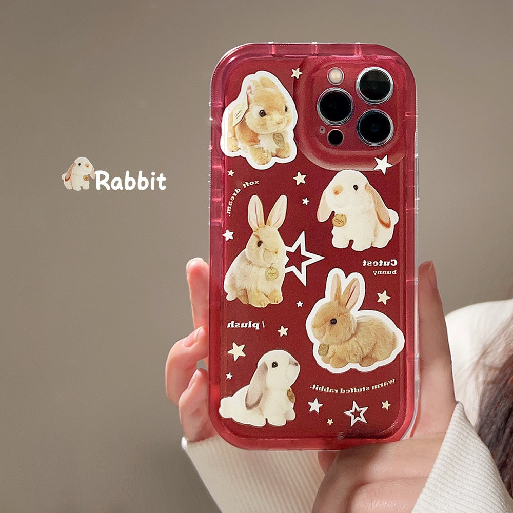 Plush Doll Rabbit Phone Case