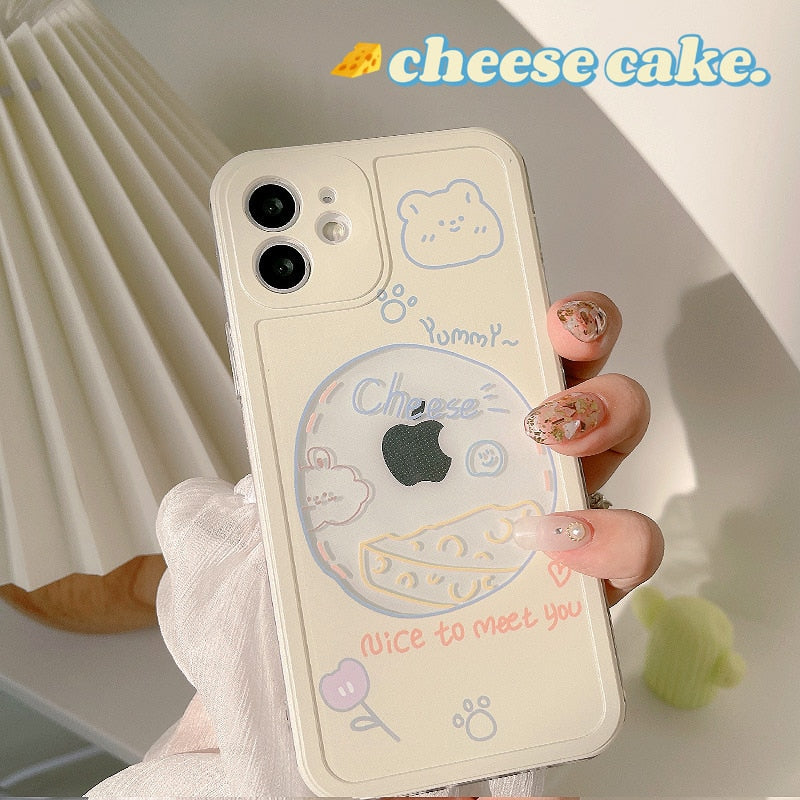 Smile Cheese Cake Phone Case